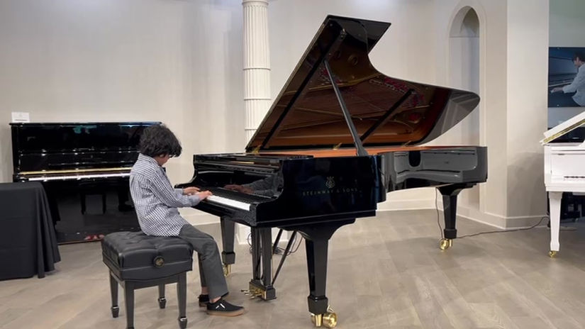 Kiran (11 years old) playing The Good, the Bad, the Ugly